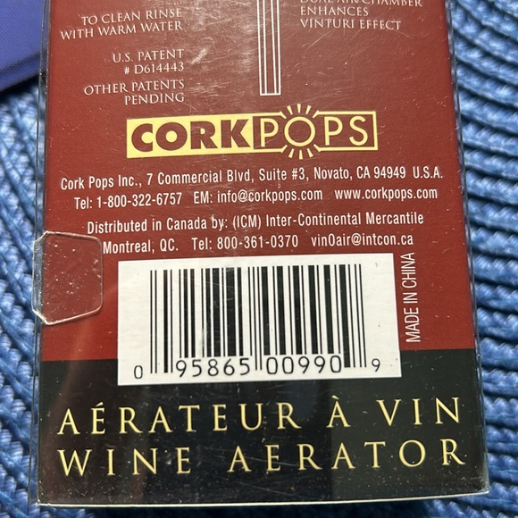 Cork Pops VinOair Aerator - Picture 6 of 6